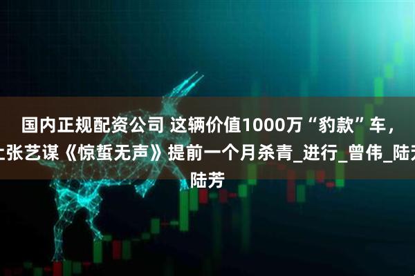 国内正规配资公司 这辆价值1000万“豹款”车，让张艺谋《惊蜇无声》提前一个月杀青_进行_曾伟_陆芳